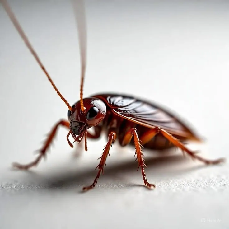 Close-up of a cockroach